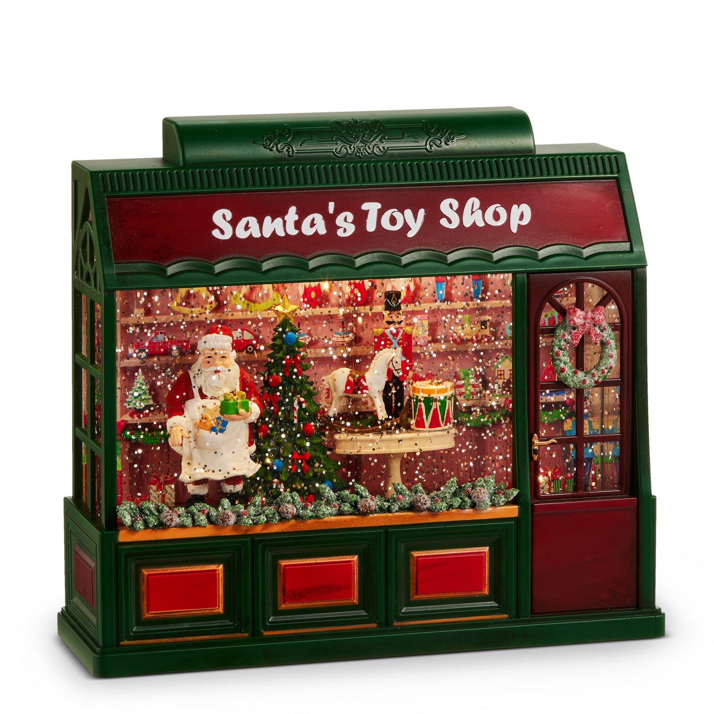 9.5" Jolly Lighted Water Toy Shop