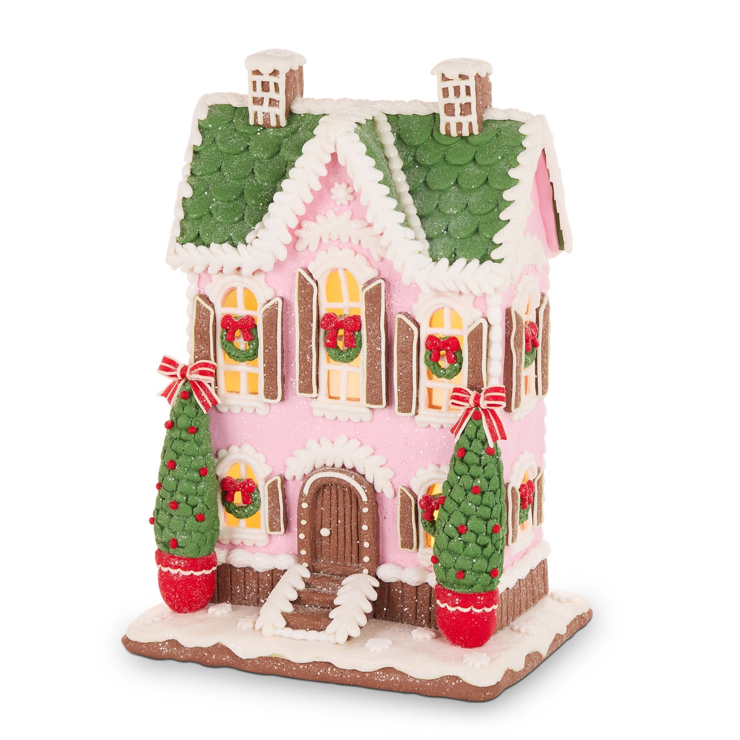 12.5" Gingerbread Cottage