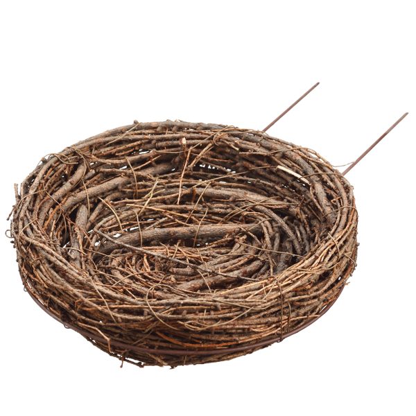 12" Bird'S Nest with Metal Pick