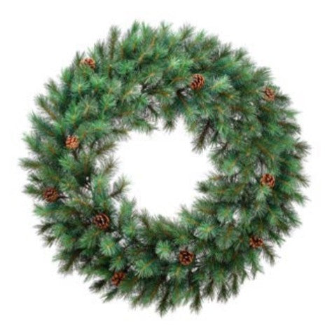 36Pine Wreath X220 10 Cones