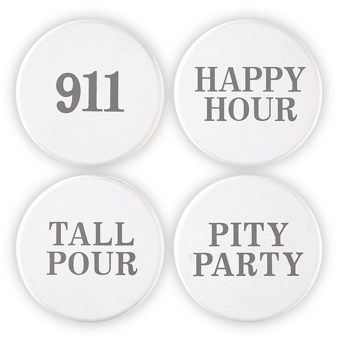 Wine Stoppers - Happy Hour 4pk