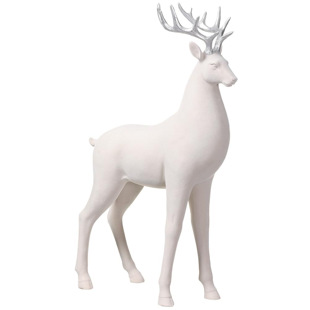 23" Reindeer - Beige/ Gray