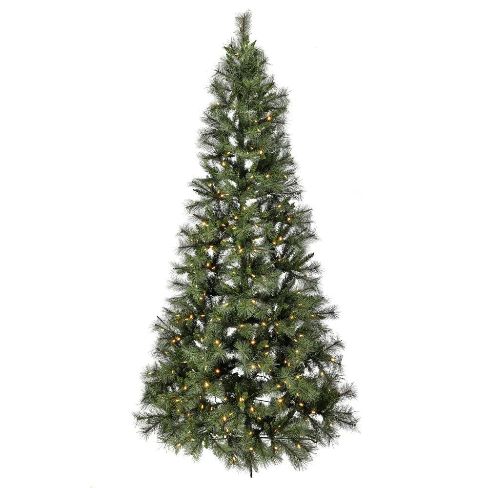 7.5' Half Mix Belgium LED Christmas Tree