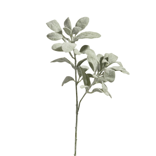 18" Flocked Lamb's Ear Pick