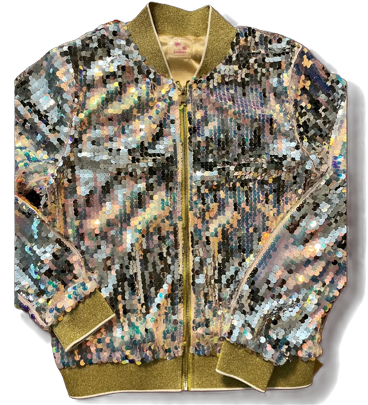 Girls Just Want to Have Fun Sequin Jacket 4/6