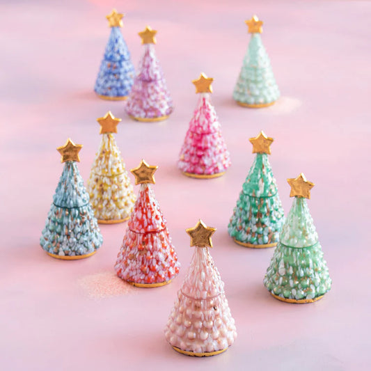 Candle Couturier, Sparkle Spruce Lidded Scented Ca