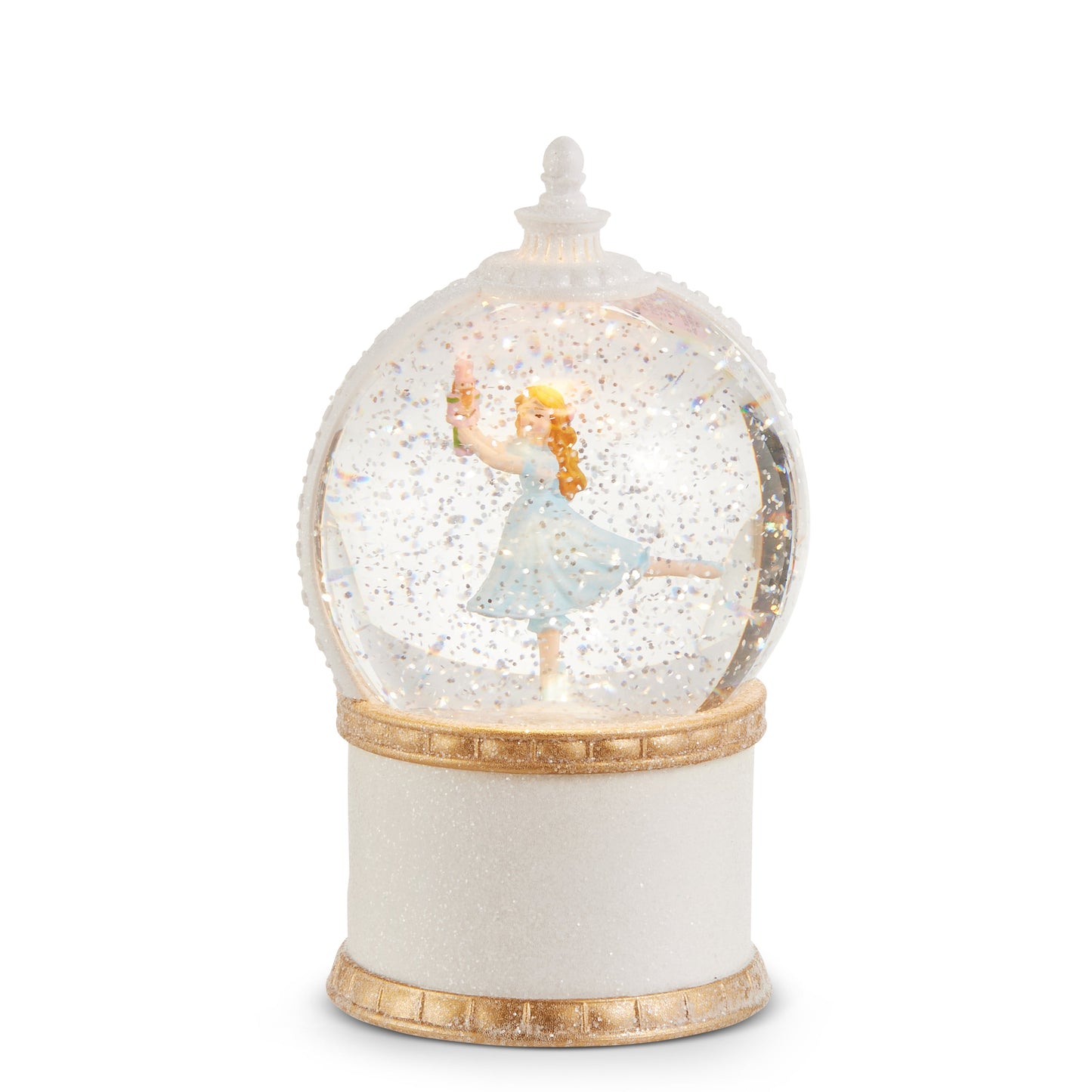 7" Animated Clara's Holiday Dream Lighted Water Lantern