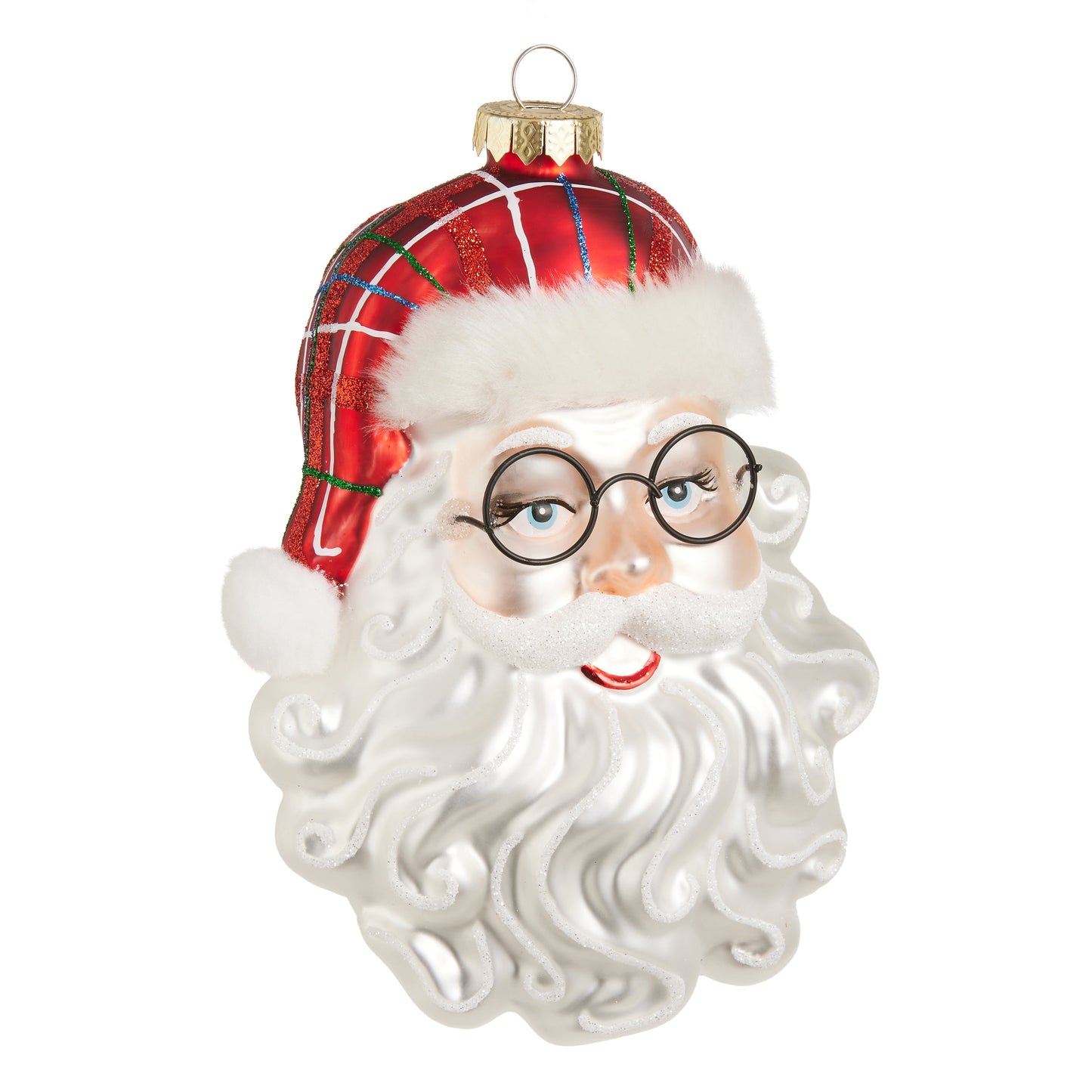 6.5" Santa Head Ornament