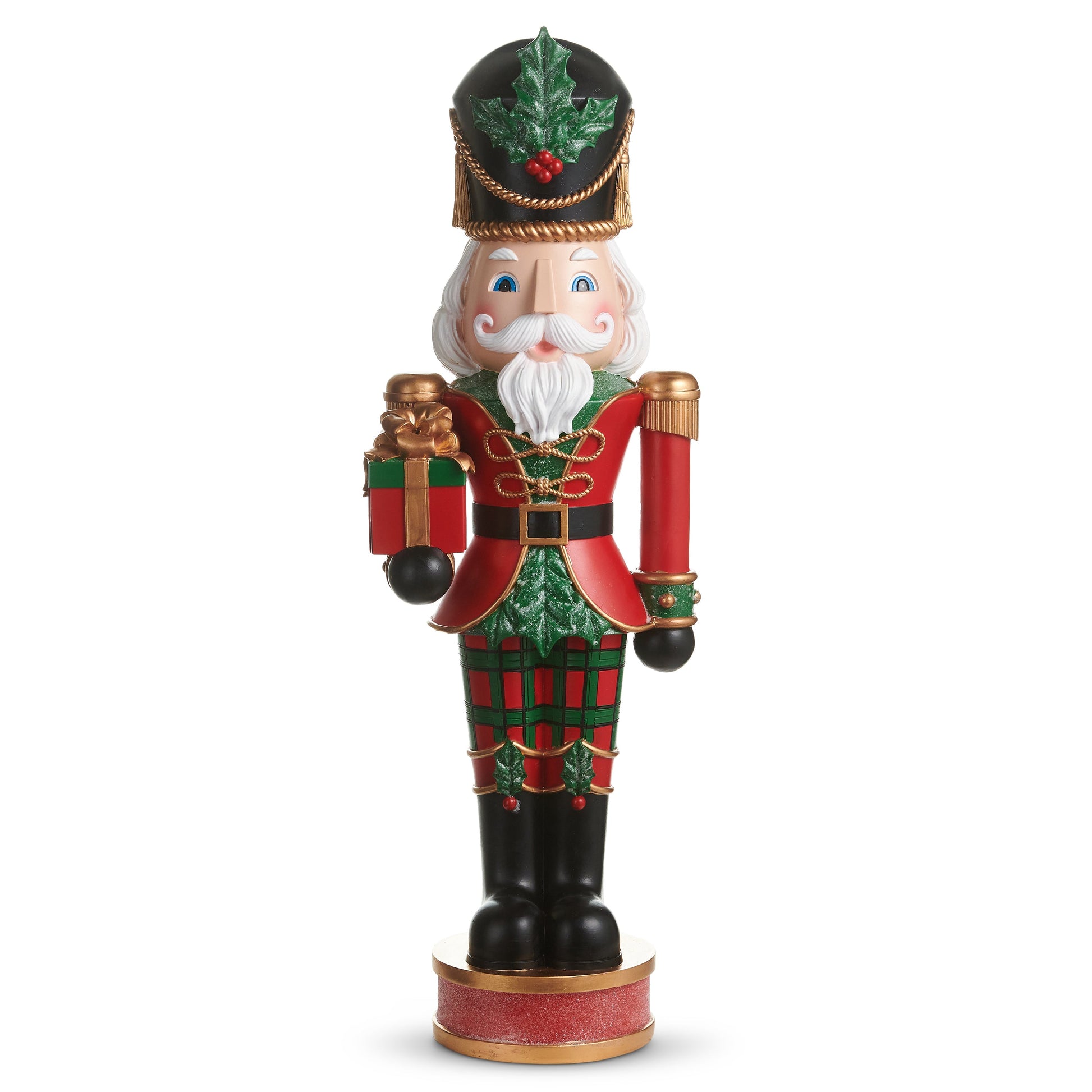 32" Plaid Nutcracker