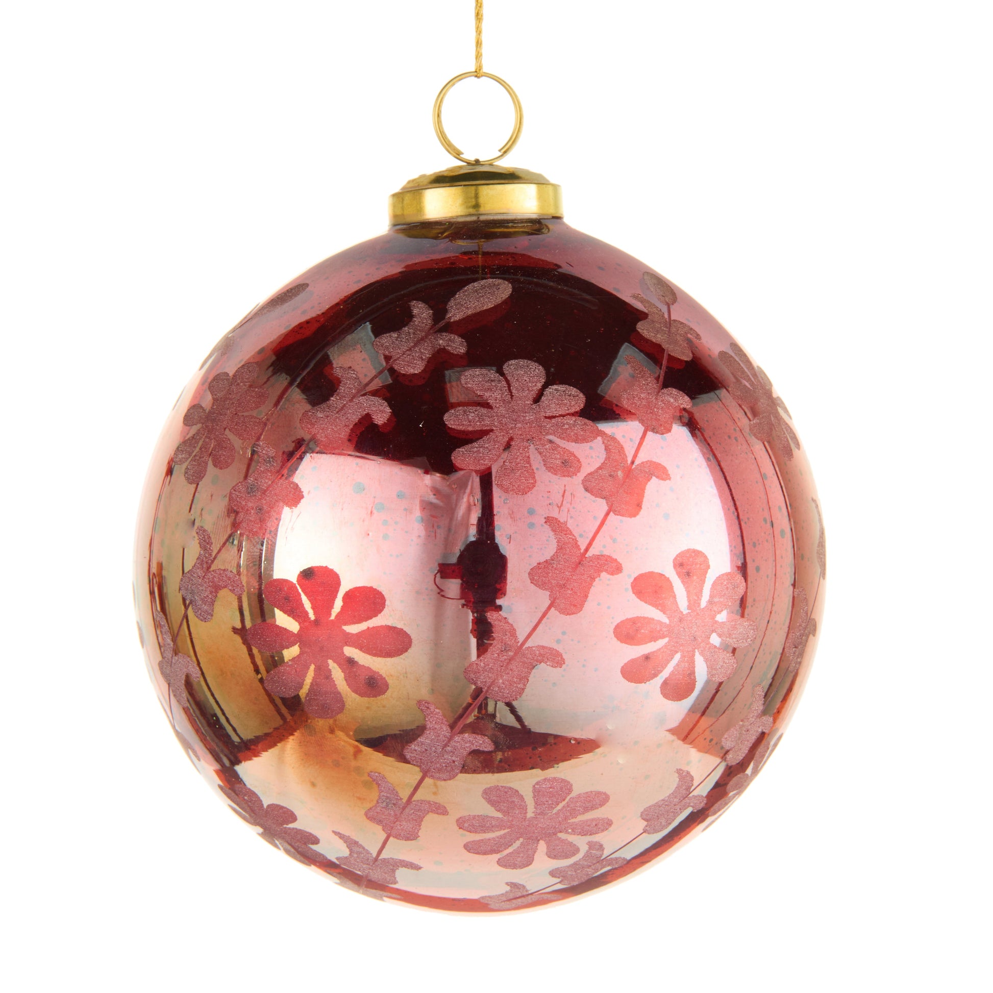 5" Red Ornament