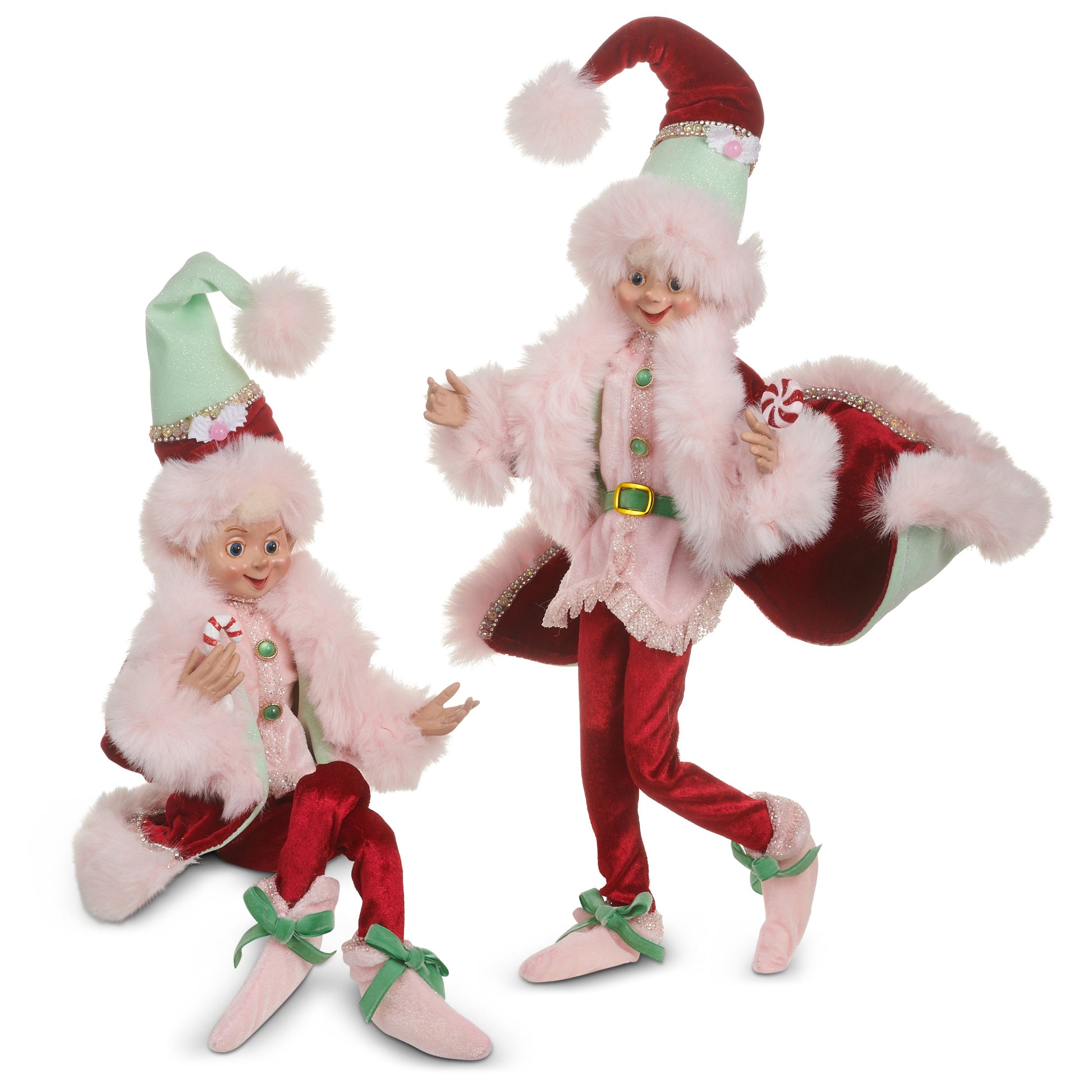 16" Sugar and Spice Posable Elf