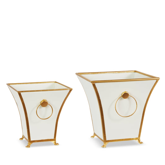 12.25" Metal Containers