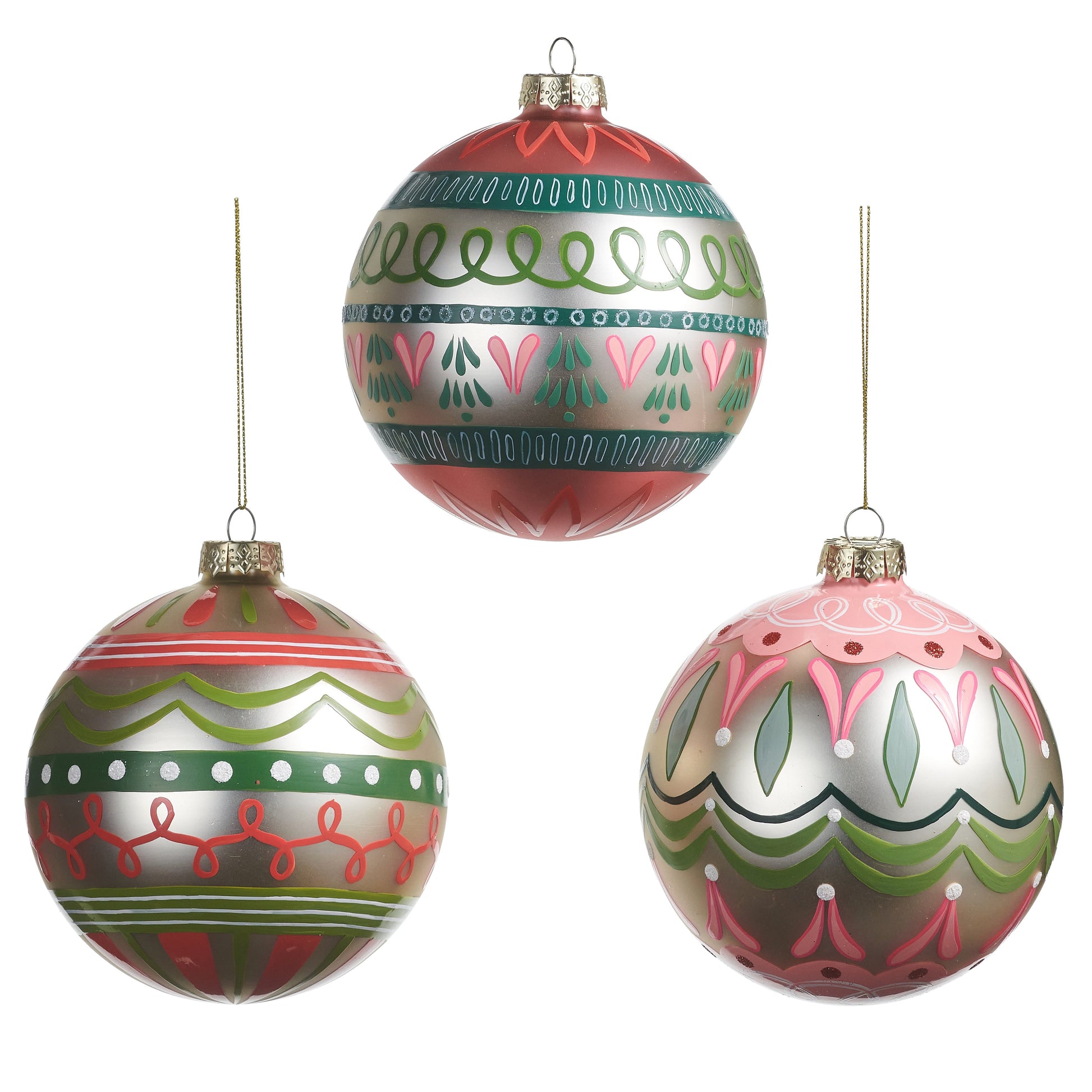 5" Bauble Bliss Ball Ornament