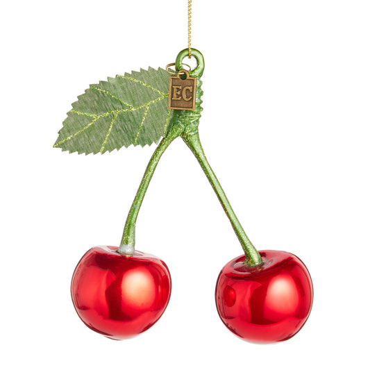 EC 5" Cherry Cheer Ornament
