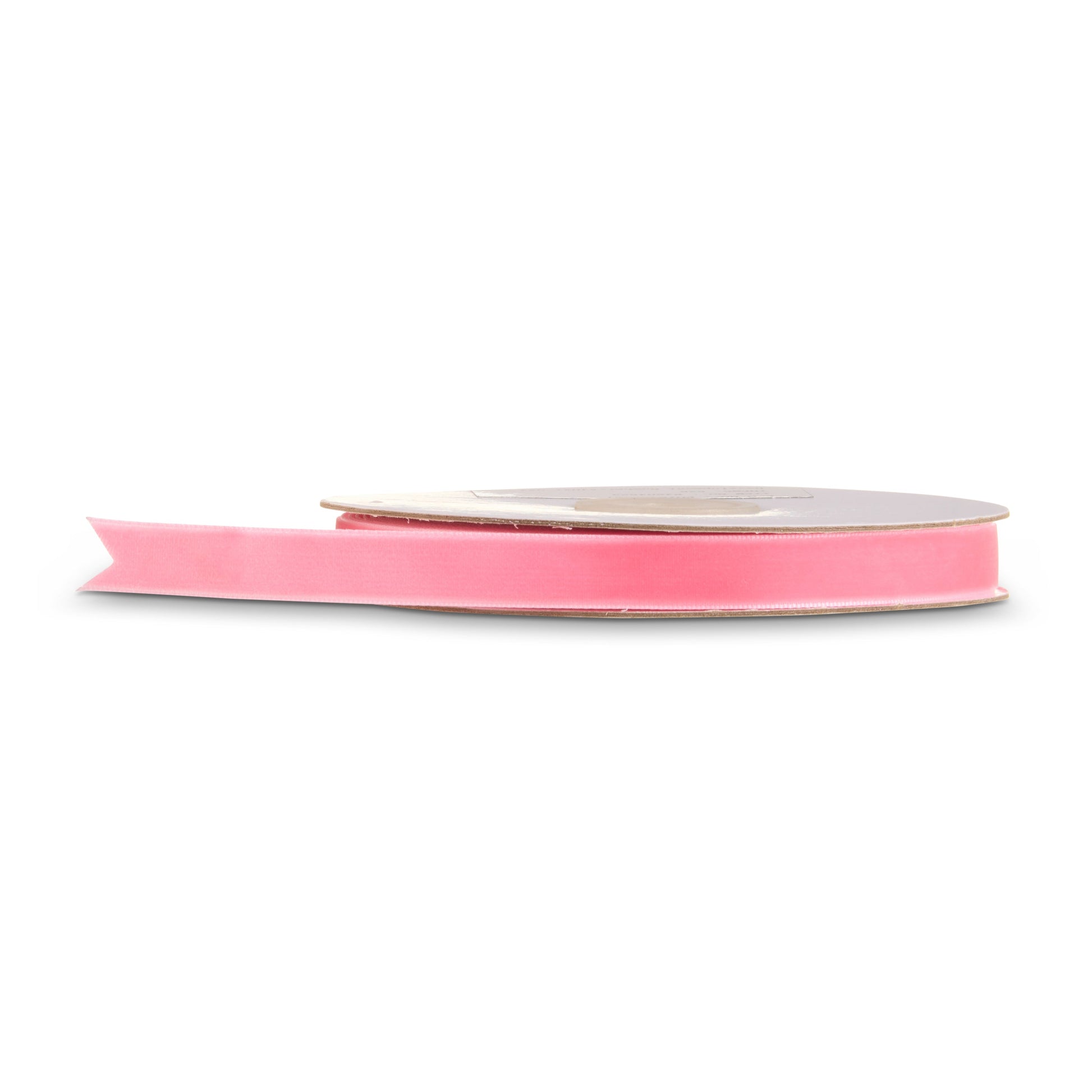 0.5" X 10 Yds Pink Velvet Ribbon