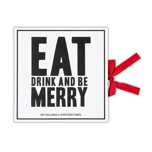 SBDS-Holiday Red Charcuterie Forks