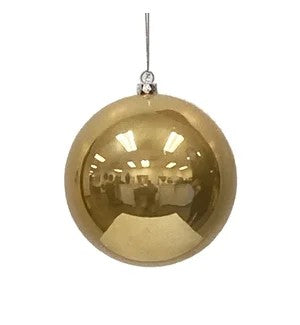 150Mm Pearl Seamless Ball Burnish Gold (Single)