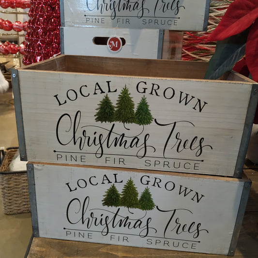 14.5-12 CRATES LOCAL GROWN CHRISTMAS TREES(Asst)(Single)