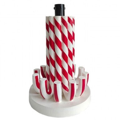 19.5" Resin Candy Cane Tree Holder