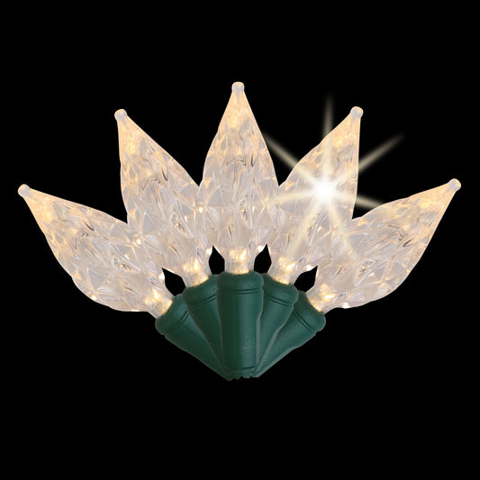 LED Diamond Cut 50L - Warm White Twinkle