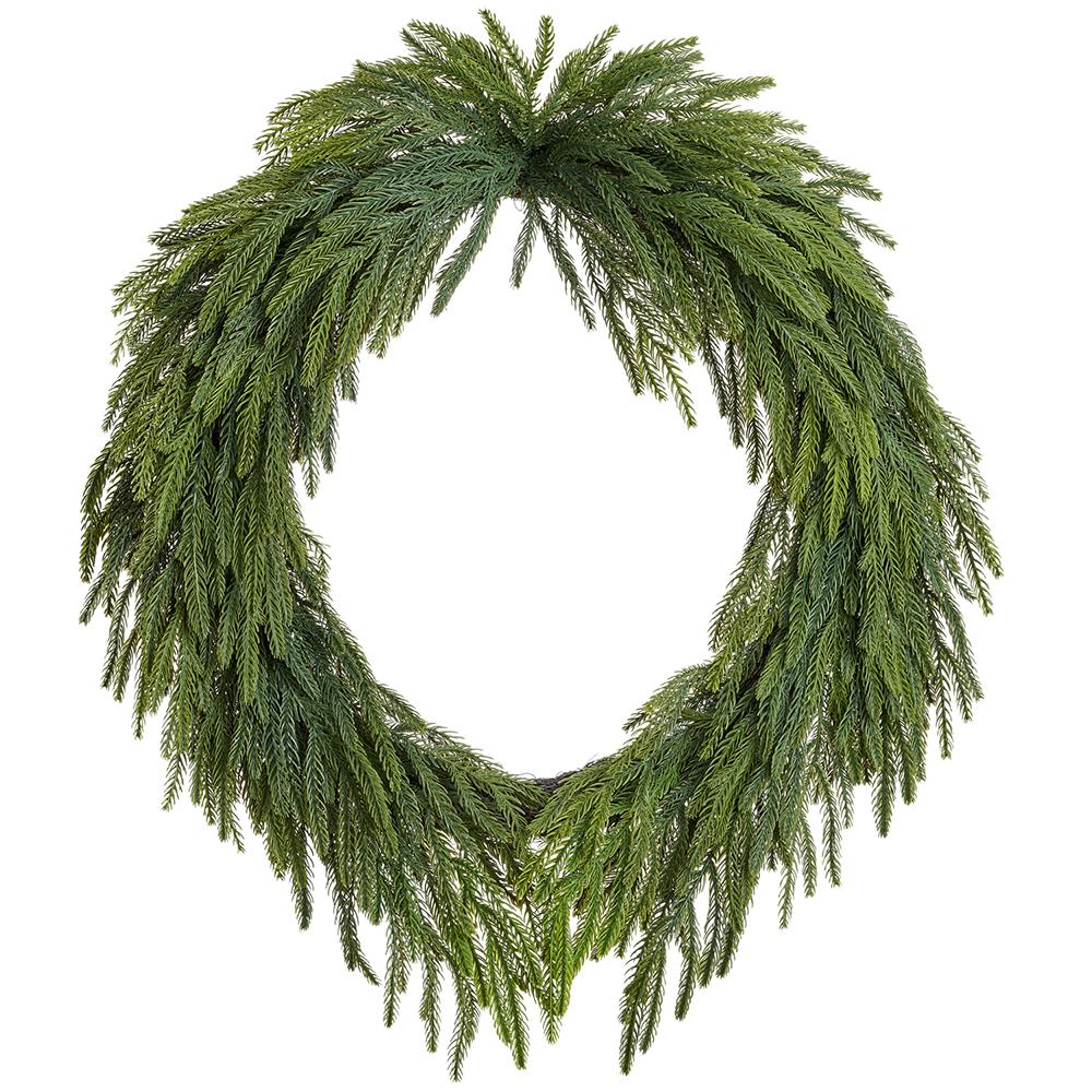 30" Soft/ Pine Willow Pine Wreath