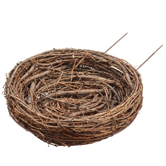 12" Bird'S Nest with Metal Pick