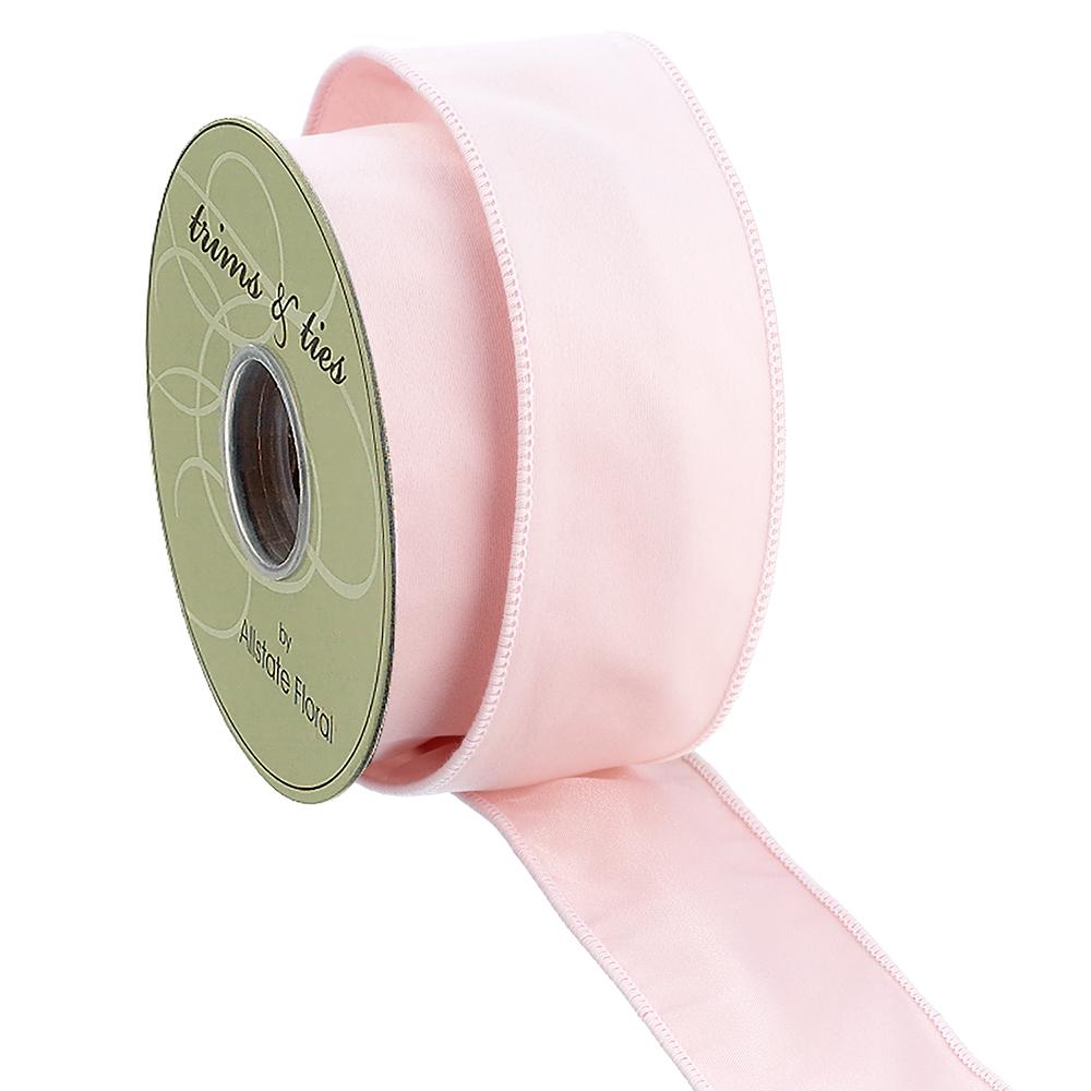 2.5" X 10yds Velvet Ribbon - Blush