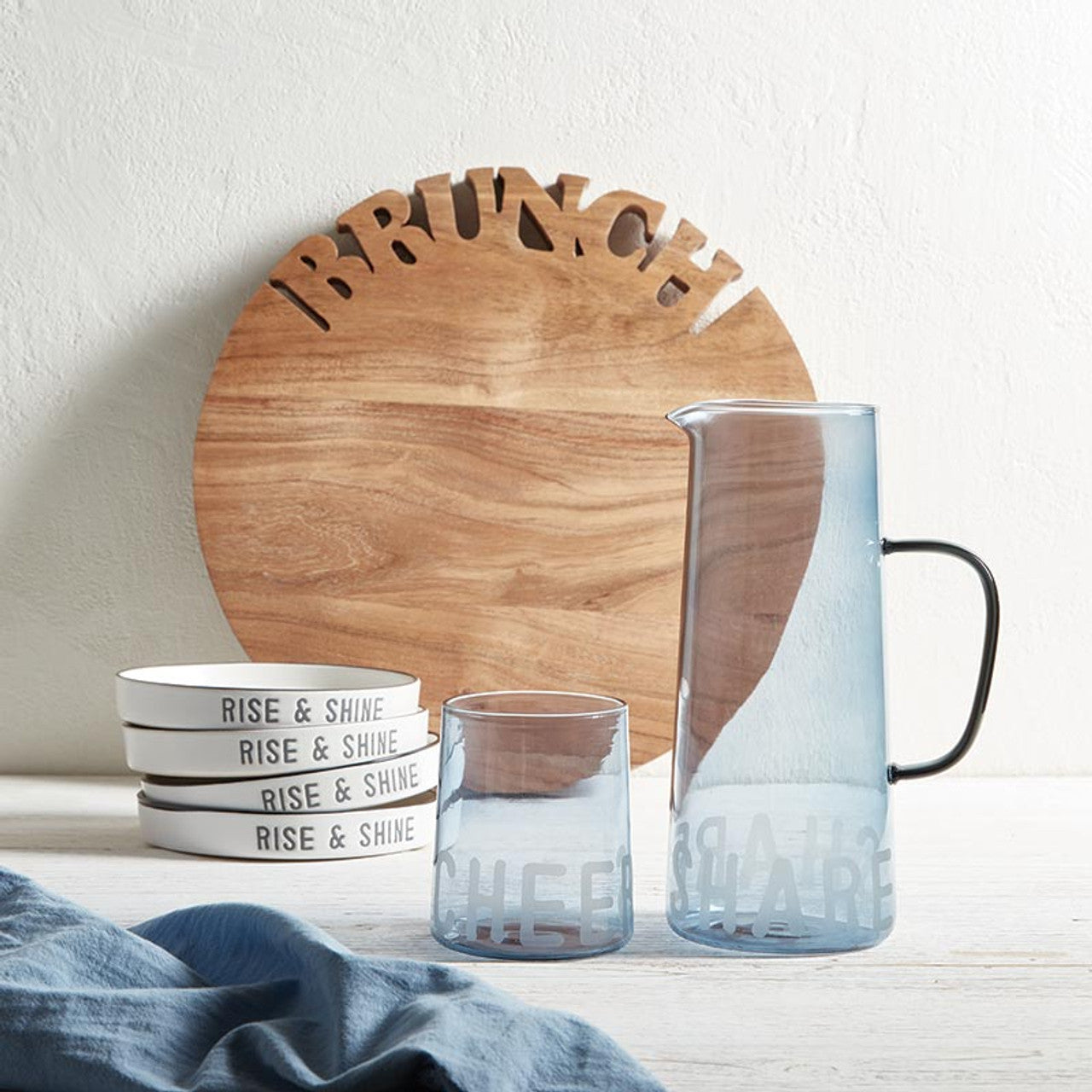 14" Serving Board-Brunch