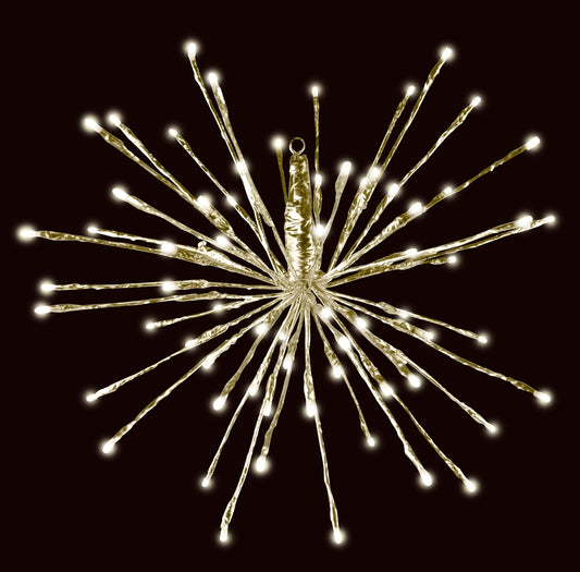 LED 16" 3D Radiant Blast - Matte Gold/Warm White