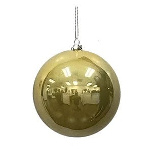 120Mm Pearl Seamless Ball Gold (Single)
