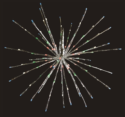 LED 24" 3D Radiant Blast- Silver/Multi