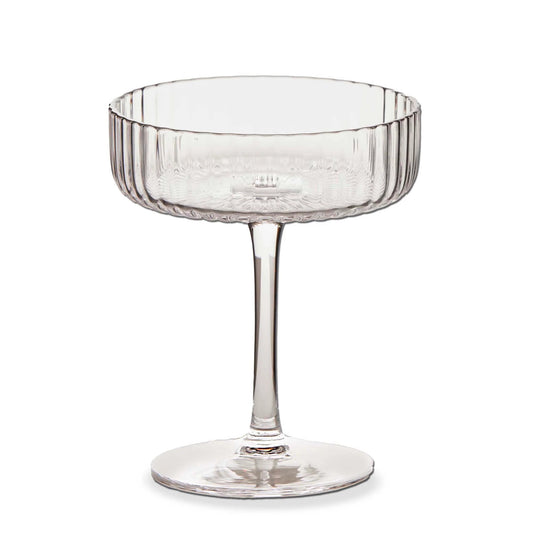 Gramercy Fluted Coupe Glass