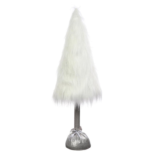 40" Fur Tree White