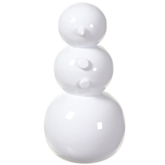 6" Snowman White