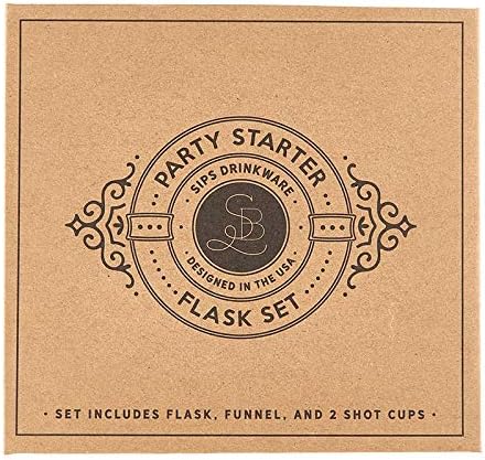 Cardboard Book Set-Flask