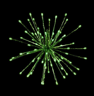 LED 16" 3D Radiant Blast - Green/Green
