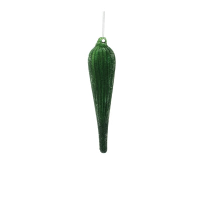 Drop Ornament 7"H, 10"H Glass Small (SINGLE)