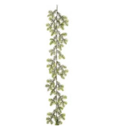 6' Iced Norway Spruce Garland