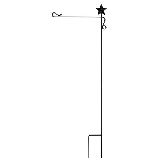 Garden Flag Pole with Star