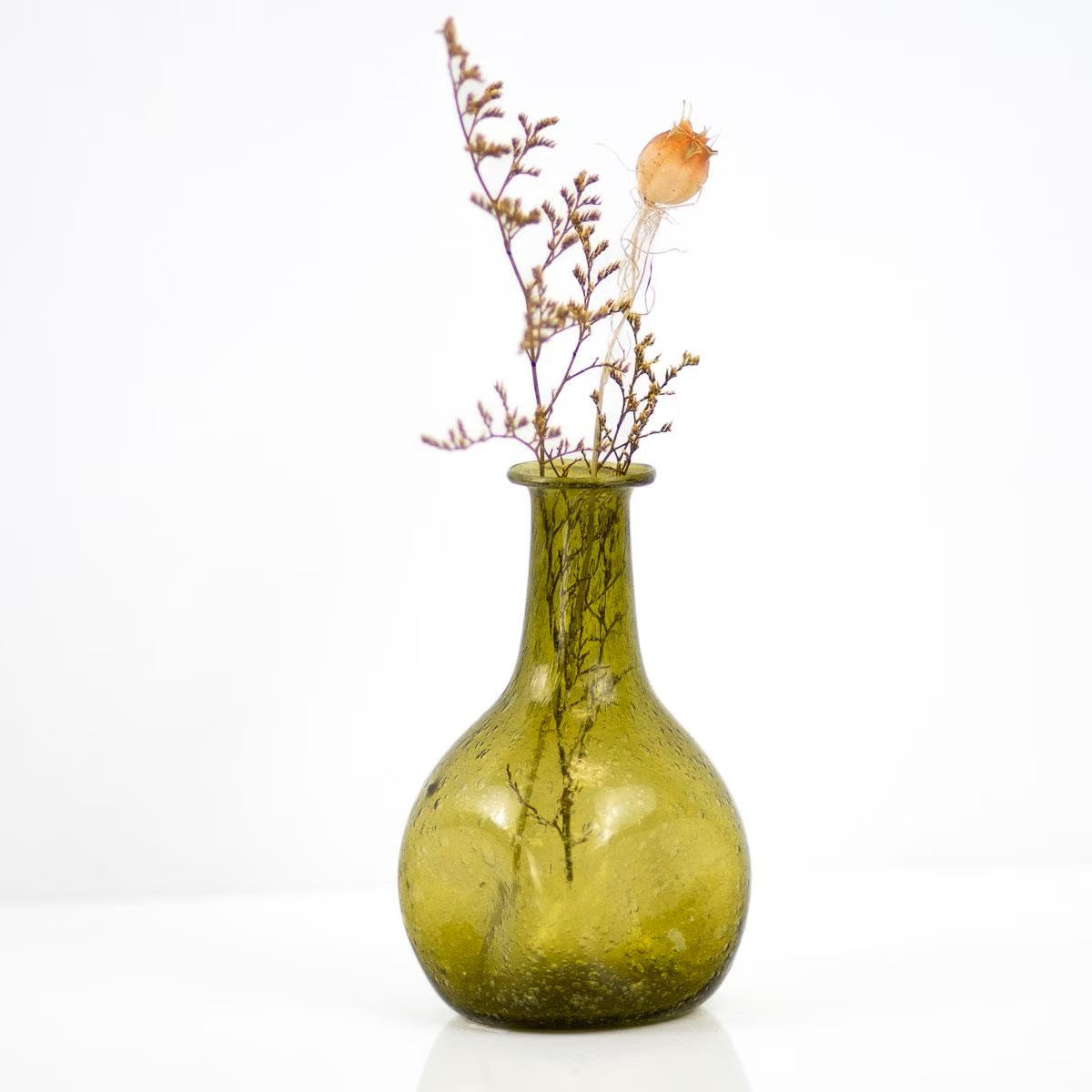 6" Bud Vase Green