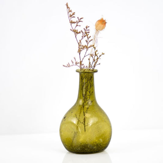 6" Bud Vase Green