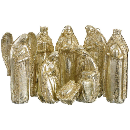2-10" Nativity Set (8 EA/Set) Gold