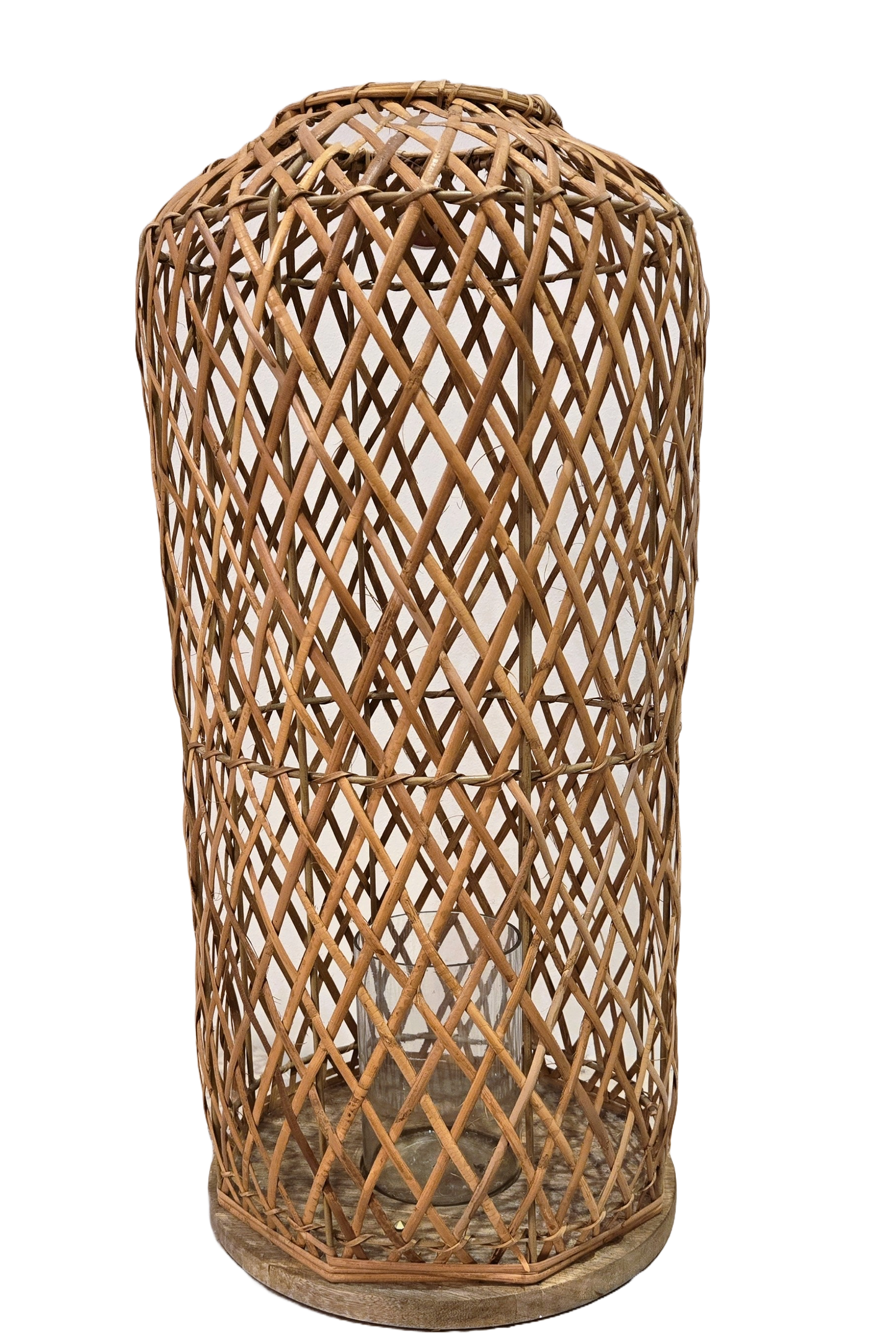 24.75"H X 11.75"D Lantern with Glass