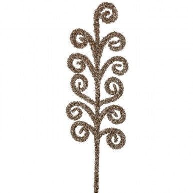 29" Royal Glitter Acanthus Stem