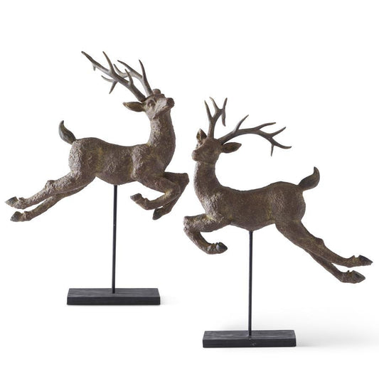 35" Assorted Leaping Deer (Sold individually)