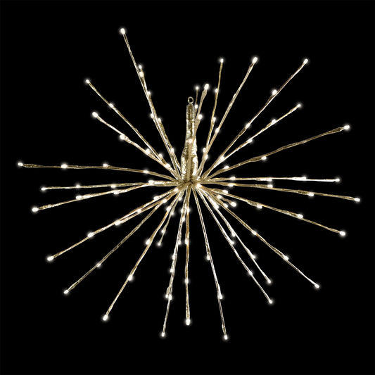LED 24" 3D Radiant Blast- Gold Matte/ Warm
