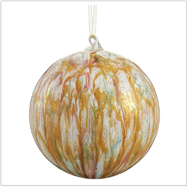 6Glass Ball Ornament Mx