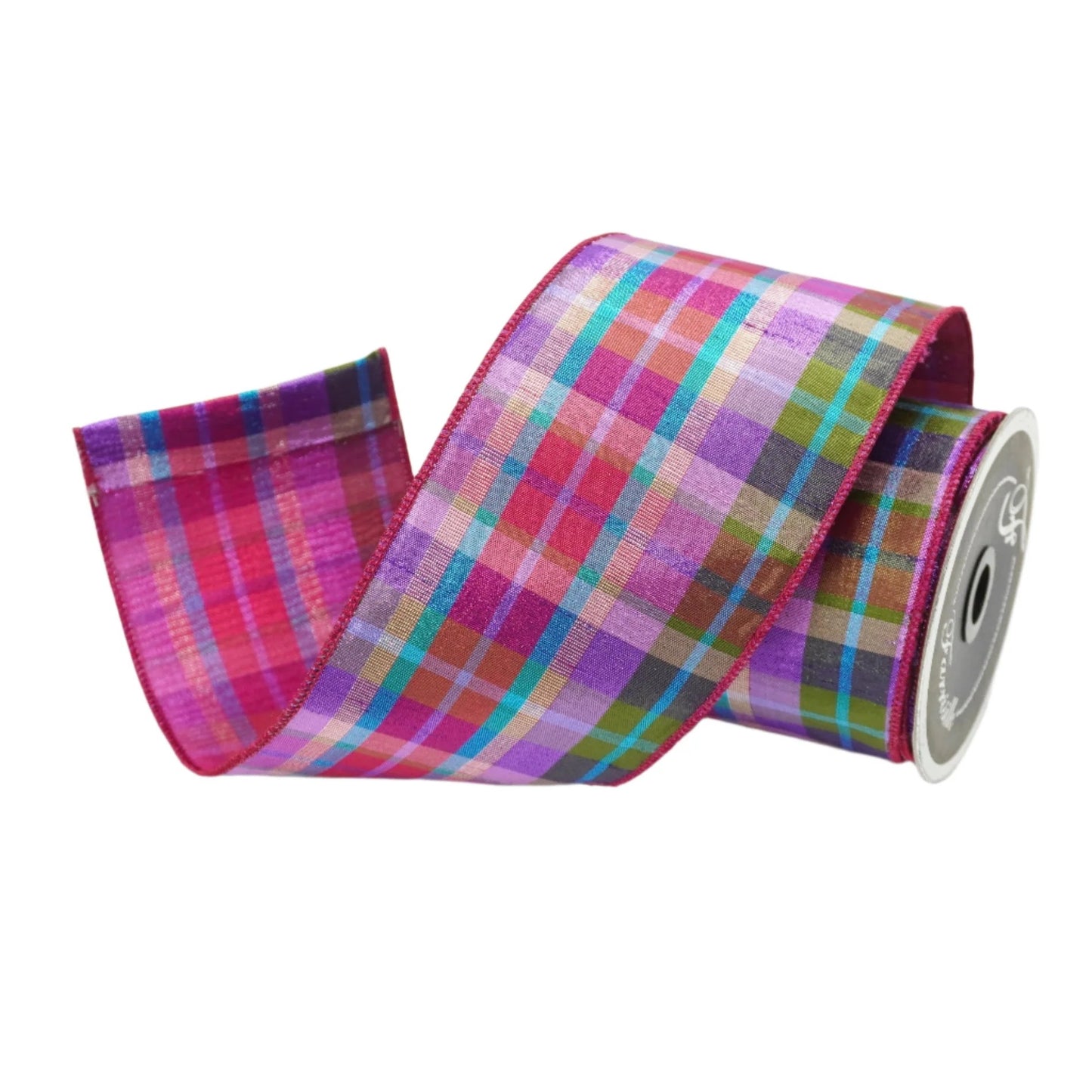 4" X 10Yd Candy Plaid, Pastel