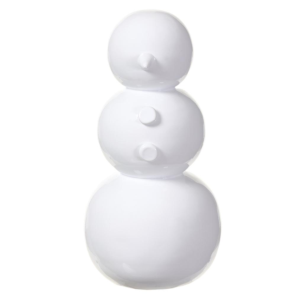 9.5" Snowman White