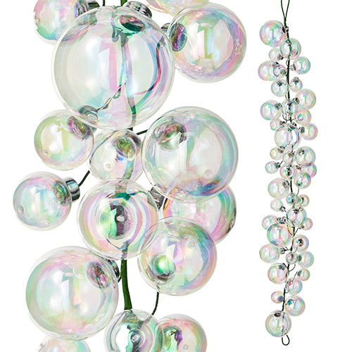 4'' Ball Garland Iridescent